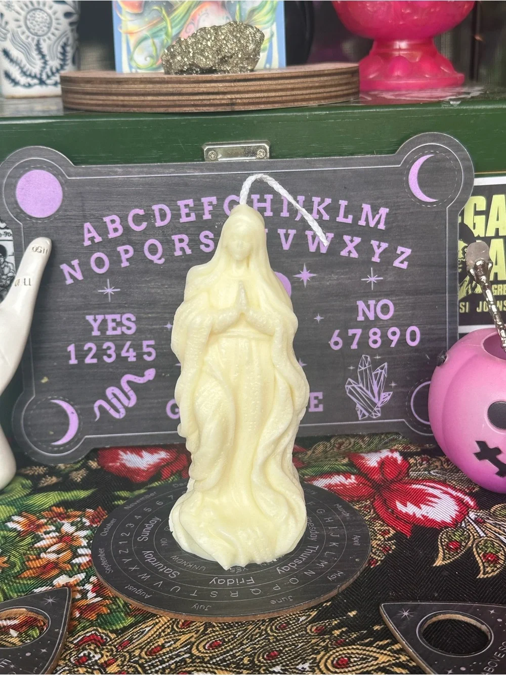 Sacred Mother Virgin Mary Prayer Candle